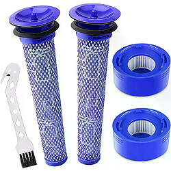 Kit de remplacement de filtre d'aspirateur sans fil, 2 pièces, pour Dyson V7, V8 Animal et absolu, remplace la partie 965661 – 01