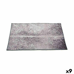 Gift Decor Tapis Blanc Gris 100 x 150 cm (9 Unités)