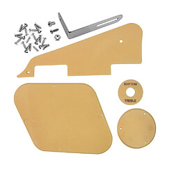 Set pickguard guitare LP - Crème