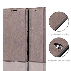 Cadorabo Coque Sony Xperia C4 Etui en Brun