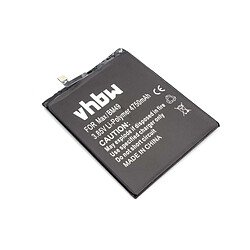 vhbw Li-Ion batterie 4750mAh (3.85V) pour téléphone portable, Smartphone Xiaomi 2016001, 2016002, 2016007, Mi Max, Mi Max Dual SIM comme BM49.