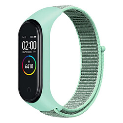 Bracelet en nylon réglable pour votre Xiaomi Mi Band 3/4/5/6/7 - vert