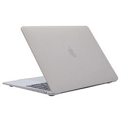 Avis Wewoo Housse Coque Mac Étui de protection en plastique pour ordinateur portable de style crème MacBook Pro 13.3 pouces 2019 Gris clair