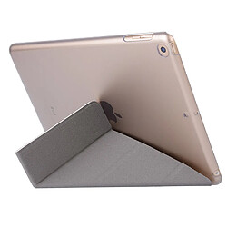 Acheter Etui en PU origami façon soie avec support blanc pour votre Apple iPad 10.2 (2019)