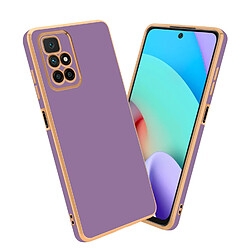 Cadorabo Coque Xiaomi RedMi 10 4G Etui en Lilas