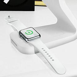 Avizar Dock de Charge 3 en 1 iPhone MagSafe, AirPods et Apple Watch Support Vidéo Blanc pas cher