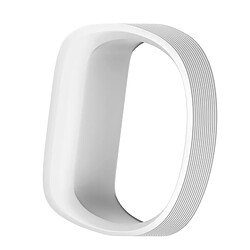 Wewoo Bracelet pour montre connectée Dragonne en silicone sport Garmin Vivofit JRtaille petite blanche