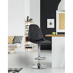 Non Tabouret de bar Elmore simili cuir C