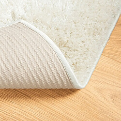 Acheter vidaXL Tapis ISTAN à poils longs aspect brillant crème 200x280 cm