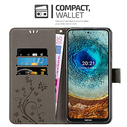 Avis Cadorabo Coque Nokia X10 / X20 Etui en Gris