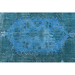 Acheter Vidal Tapis de laine 246x160 Bleu Ultra Vintage