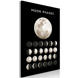 Artgeist Tableau - Moon Phases (1 Part) Vertical [40x60]