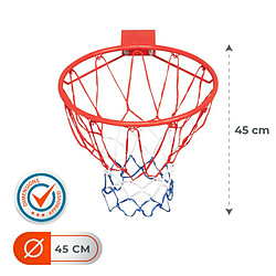 Avis Bumber Arceau de Basket-Ball mural MALIBU Diamètre 45 cm et filet – fixation murale incluse