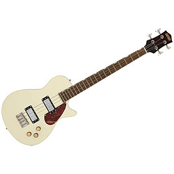 Streamliner Jet Club Bass Single-Cut Vintage White Gretsch Guitars