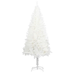 vidaXL Arbre de Noël artificiel aiguilles réalistes blanc 150 cm