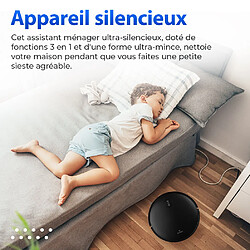 Acheter Aspirateur robot Anodex - avec fonction de nettoyage - avec station de charge - Robots aspirateurs - 3 en 1 - Noir mat.