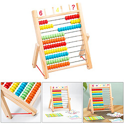 Avis Boulier en bois Éducatifs Comptage Outil de Calcul Montessori Jouet Enfant en Bas Âge Cadeaux pour Enfants 4-6 Ans