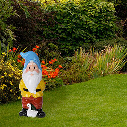 Nain de jardin - décoration colorée pour le jardin - une figurine de jardin de 30 cm