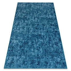 RUGSX TAPIS - MOQUETTE POZZOLANA bleu 100x250 cm