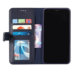 Acheter Wewoo Housse Coque Pour iPhone XR GEBEI Etui de protection en cuir à rabat horizontal avec supportlogements cartesportefeuille et cadre photo Bleu