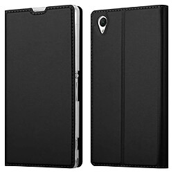 Cadorabo Coque Sony Xperia Z1 Etui en Noir