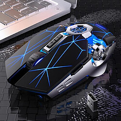 Yonis Souris Gaming Sans Fil RGB Silencieuse