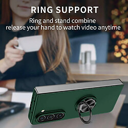 Acheter Htdmobiles Coque pour Samsung Galaxy Z Fold 5 5G - housse etui rigide bague anti choc magnetique - VERT