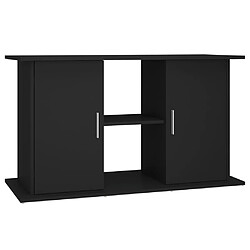 vidaXL Support pour aquarium noir 101x41x58 cm bois d'ingénierie