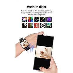 Avis Universal Montres intelligentes Montres surveillance du rythme cardiaque Exercices Suivi Conversations Montres intelligentes pour IOS W34 Sport | Montres intelligentes 1,54 pouces