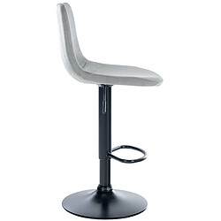 Acheter Non Tabouret de bar Divo velours noir