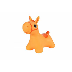 Hoppimals Tootiny Cheval Sauteuse et Bondissante Animal Sauteur pour Les Enfants âgés de 12 Mois et Plus - Emballé dans Une Boîte Cadeau, Pompe Incluse ? Chevauchez Un Animal Gonflable ? Orange