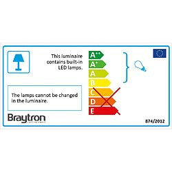 Avis BRAYTRON Applique montante ext E27 IP54 avec détecteur