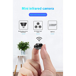 Universal Mini caméra 1080p HD sans fil caméra IP vision nocturne caméra de surveillance à distance wifi détection de mouvement grand angle surveillance bébé