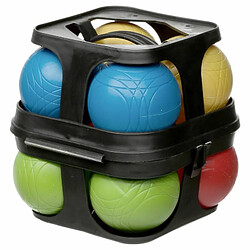 Lot de 8 Boules de Pétanque Kids 15cm Multicolore