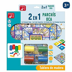 Jouet Educatif Juinsa 30 x 30 cm Jeu de petit chevaux et de l'oie