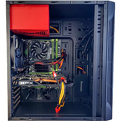 Provonto (Joue Fortnite à 100+ IPS) Lite PC Gamer [Intel Xeon X5675, AMD Radeon RX 6400, RAM 8 Go, SSD 480 Go]