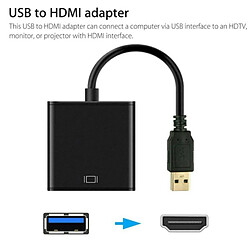 Acheter Universal HD 1080P HDMI à USB 3.0 adaptateur de câble vidéo PC ordinateur portable Win7/8/10