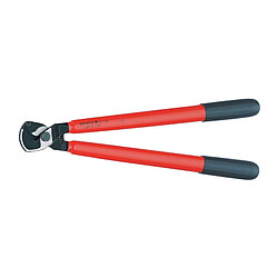 Coupe-câble longueur 500 mm tête polie VDE plongée isolée KNIPEX