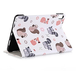 Wewoo Housse Étui Coque en cuir à rabat horizontal avec motif Squirrels pour iPad Pro 11 pouces 2018avec fentes cartes & support & porte-monnaie & cadre photo & fente stylo pas cher