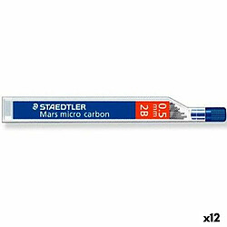 Recharge de mine Staedtler Mars Micro Carbon 2B 0,5 mm (12 Unités)