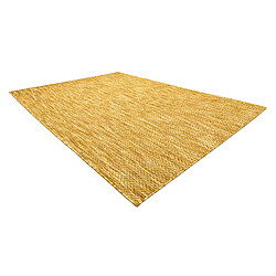 Avis RUGSX Moderno FISY tapis SIZAL 20776 Zigzag, mélange jaune 120x170 cm