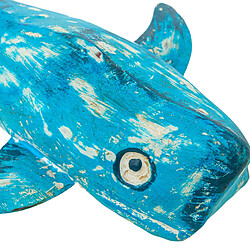 Figurine Décorative Alexandra House Living Métal Baleine 20 x 14 x 13 cm