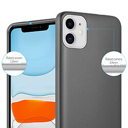 Cadorabo Coque iPhone 11 Etui en Gris pas cher