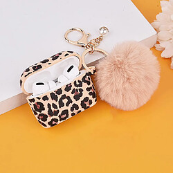 Universal Airpods Pro Case mignon AirPods Pro Case Couverture pour AirPods Pro Floral Printed Protective Skin pour femmes, filles avec pom Pom Fur Ball Keychain /