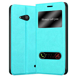 Cadorabo Coque Nokia Lumia 550 Etui en Turquoise