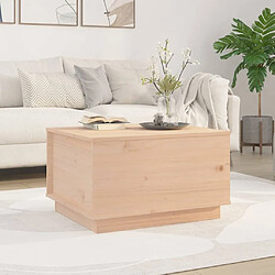 Maison Chic Table basse,Table Console Table d'appoint, Table pour salon 60x50x35 cm Bois massif de pin -MN84697