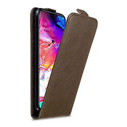 Cadorabo Coque Samsung Galaxy A70 / A70s Etui en Marron