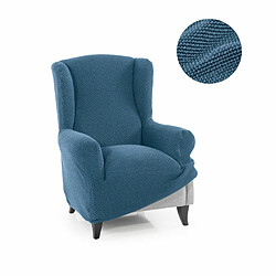 Housse de fauteuil à oreilles Sofaskins NIAGARA - Celeste