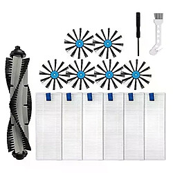 Kit de pièces de rechange AD pour aspirateur Robot Bissell 3115/EV675, 1 brosse principale, 6 brosses latérales, 6 filtres Hepa