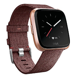 Bracelet en nylon Fermoir 22mm marron pour votre Samsung Gear S3 Classic/Huawei Watch GT, etc.